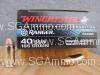 500 Round Case - 40 Cal Winchester Ranger 165 Grain Bonded JHP Ammo - RA40BA